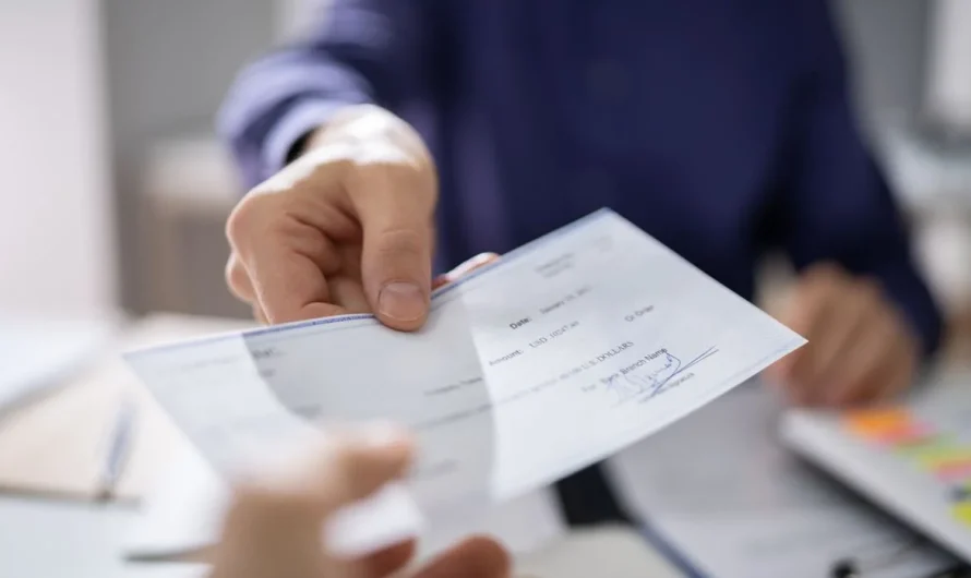 Banque en ligne et dépôt de chèque 